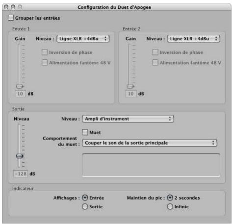 APPLE APOGEE - Tableau de bord Duet - 1