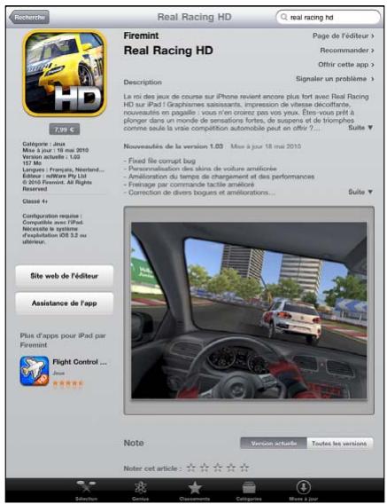 APPLE IPAD 2 - Obtention d'informations supplémentaires - 1
