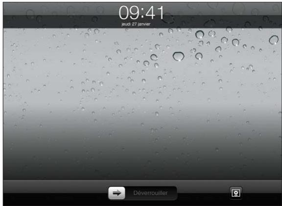 APPLE IPAD 2 - Utilisation du mode cadre photo - 1