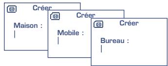 ALCATEL OT-331 - Créer une fiche - 7