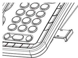 ALCATEL TEMPORIS 600 - COMMENT INSÉRER LA CARTE SIM - 1