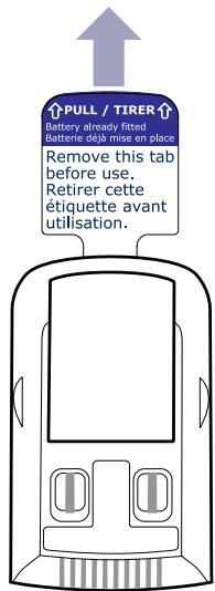 ALCATEL CONFERENCE 1500 - Activer la batterie du microphone sans fil - 1
