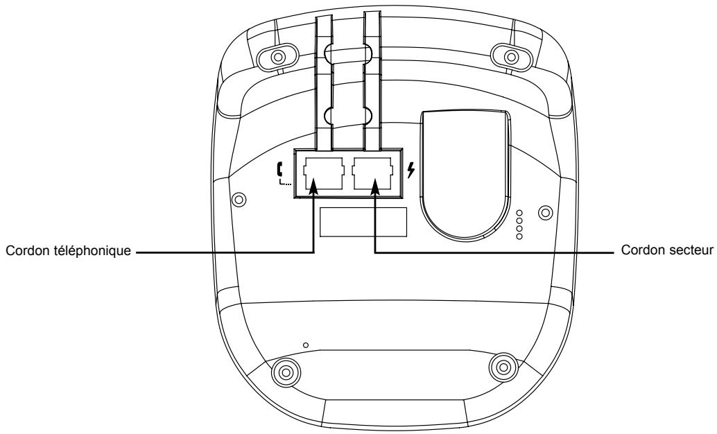 ALCATEL VERSATIS 550 DUO DIGITAL - Raccorder la base - 1