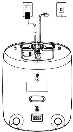 ALCATEL VISION - Branchement de la base - 1