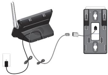 ALCATEL XP1050,  XP2050 - Support mural - 2