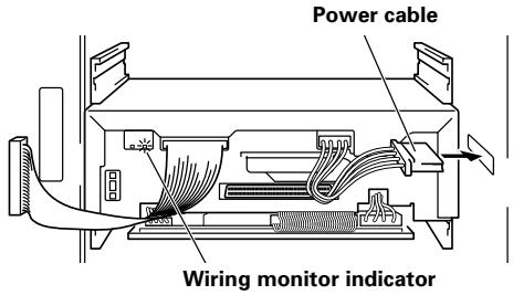 PIONEER DVD-R7783 - Connect the power cable. - 1