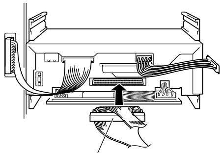 PIONEER DVD-R7783 - Branchez le panneau de connexion LVD. - 1