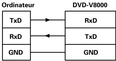 PIONEER DVD-V8000 - Connexions à un ordinateur - 1