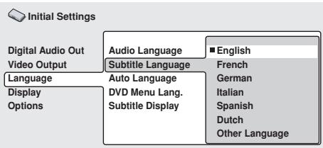 PIONEER DVD-V8000 - [Subtitle Language] - 1