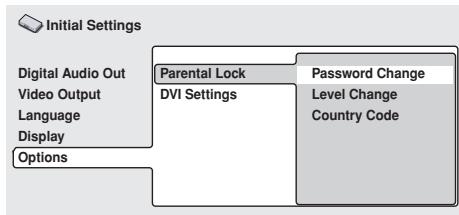 PIONEER DVD-V8000 - [Password Change] - 1