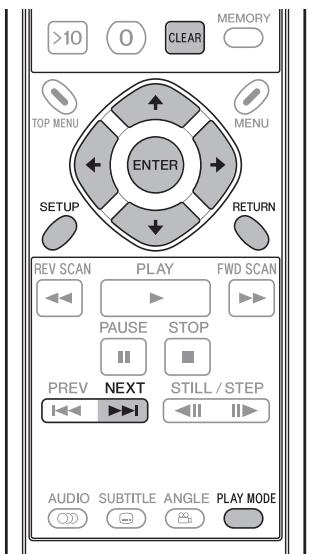 PIONEER DVD-V8000 - Program Repeat - 1