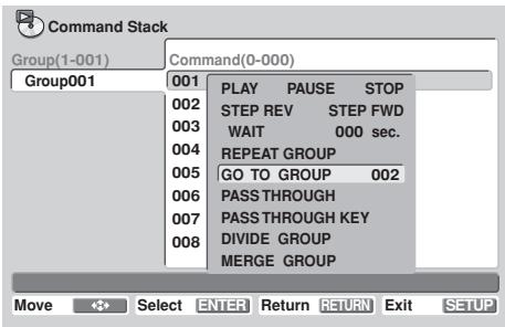 PIONEER DVD-V8000 - GO TO command - 1