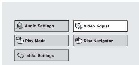 PIONEER DVD-V8000 - Video adjustments - 1