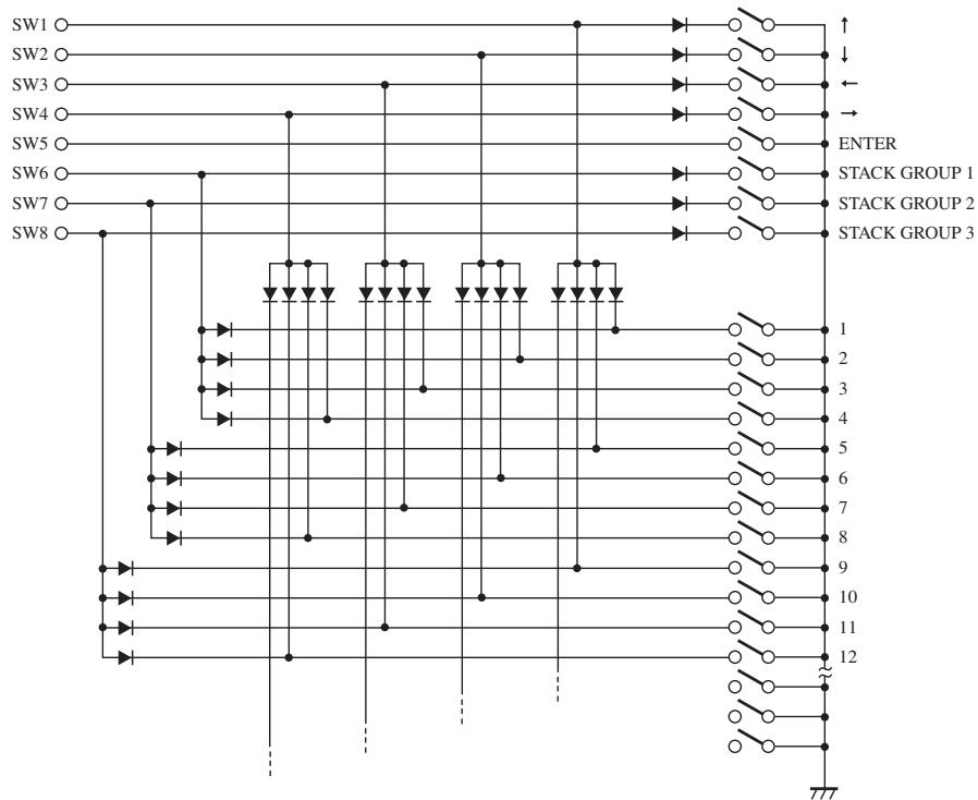 PIONEER DVD-V8000 - Spécifications des diodes utilisées dans l'exemple de connexion: - 1