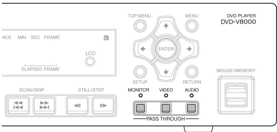 PIONEER DVD-V8000 - Important - 1