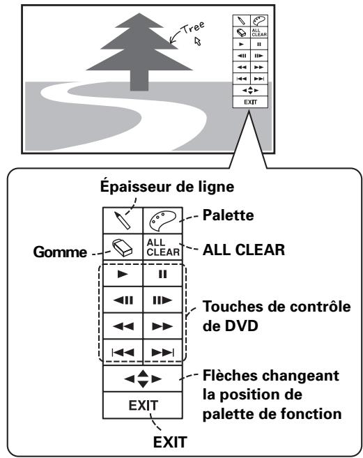 PIONEER DVD-V8000 - Pour dessiner sur l'écran - 1