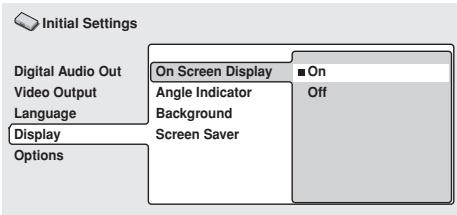 PIONEER DVD-V8000 - [On Screen Display] - 1