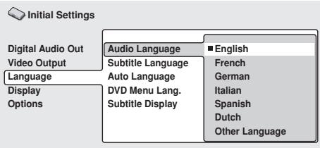 PIONEER DVD-V8000 - [Audio Language] - 1