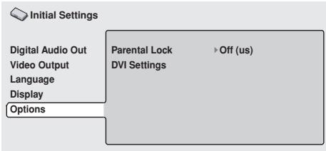 PIONEER DVD-V8000 - Parental Lock - 1