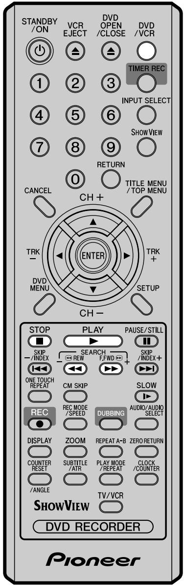 PIONEER DVR-RT400-S - Pour enregistrer à nouveau - 2