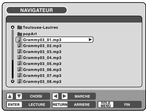PIONEER DVR-RT400-S - Lecture des fichiers MP3/WMA - 1