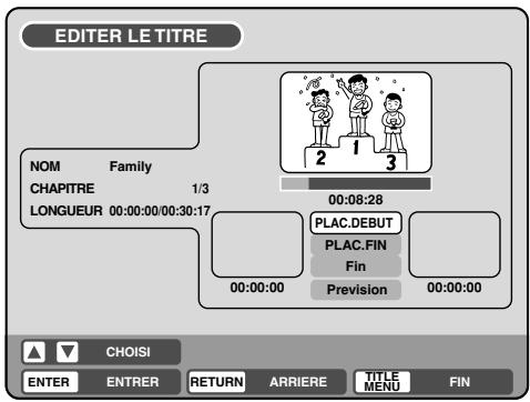 PIONEER DVR-RT400-S - Effacer une scène (Editer le titre) - 3