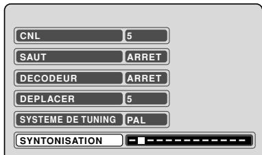 PIONEER DVR-RT400-S - Réglage manuel des canaux - 3