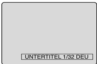 PIONEER DVR-RT400-S - Ändern der Sprache von Untertiteln - 1