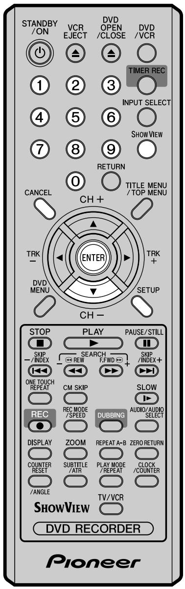 PIONEER DVR-RT400-S - Système de programmation ShowView™ - 1