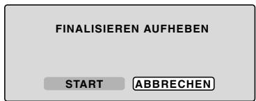 PIONEER DVR-RT400-S - FINALISIERUNG RÜCKGÄNGIG MACHEN - 1