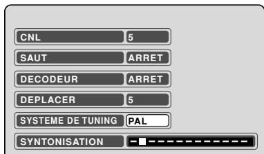 PIONEER DVR-RT400-S - Réglage manuel des canaux - 2