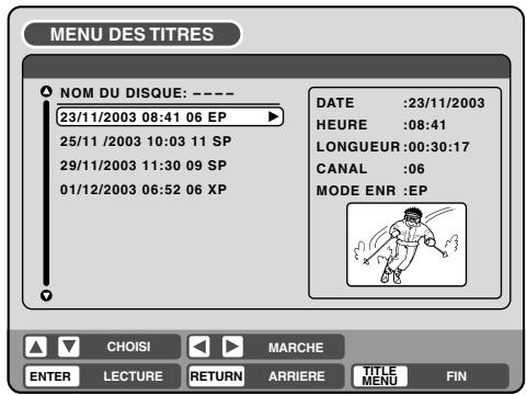 PIONEER DVR-RT400-S - Création d'une liste de lecture - 1