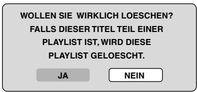 PIONEER DVR-RT400-S - Löschen eines Originaltitels - 2