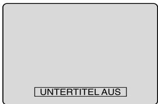 PIONEER DVR-RT400-S - Ein- und Ausschalten von Untertiteln - 1