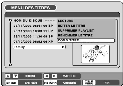 PIONEER DVR-RT400-S - Combiner le titre - 1