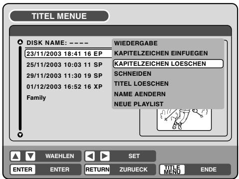 PIONEER DVR-RT400-S - Kapitel kombinieren - 1