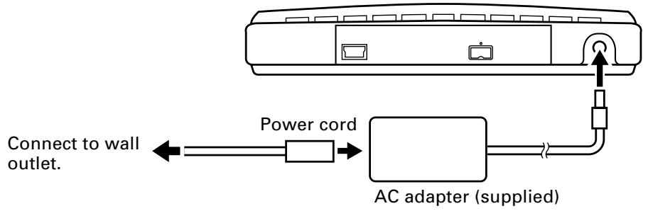 PIONEER DVR-SK12D - AC adapter connection - 1