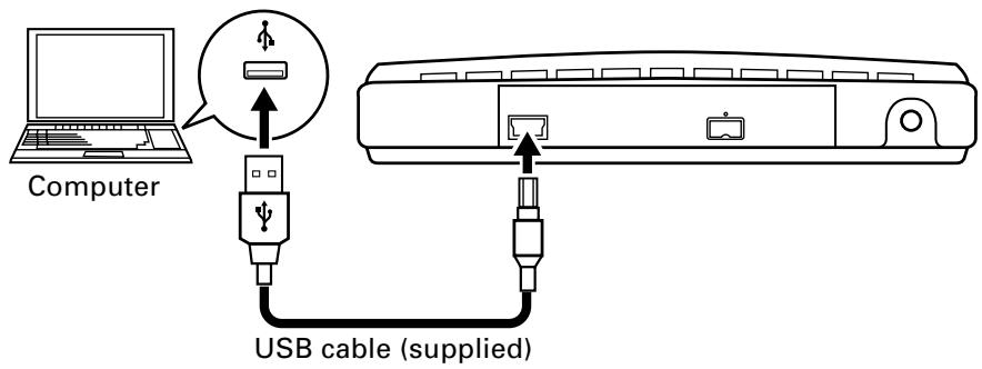 PIONEER DVR-SK12D - USB Cable Connection - 1