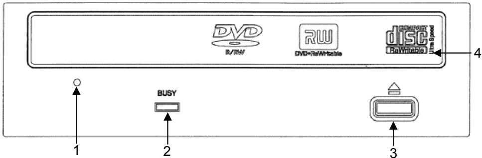 PIONEER DVR-2810 - Vue de face - 1