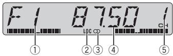PIONEER DEH-1700R - Ascolto della radio - 1