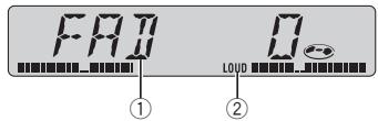 PIONEER DEH-1700R - Introduzione alla regolazione dell'audio - 1
