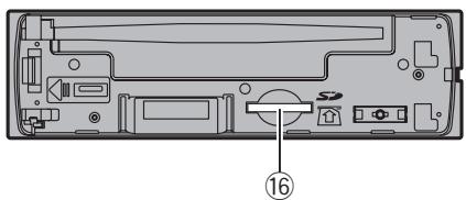 PIONEER DEH-P3100UB - SD-geheugenkaartsleuf - 1