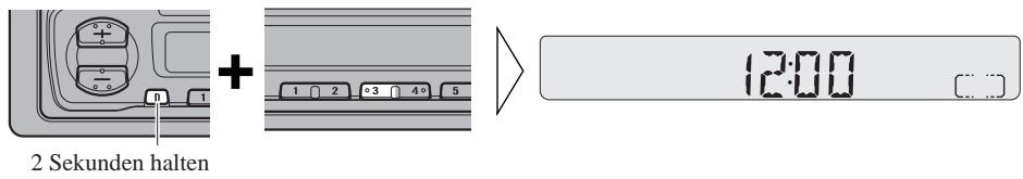 PIONEER KEH-2296ZT - Synchronisieren mit der Zeitansage - 1