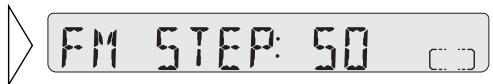 PIONEER KEH-2296ZT - Modification du pas de synchronisation FM (FM tuning step) - 2