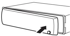 PIONEER DEH-P610BT - Pose de la face avant - 2