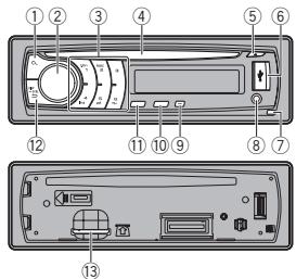 PIONEER DEH-6300SD - Appareil central - 1
