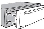 PIONEER DEH-6300SD - Reinserimento del frontalino - 1