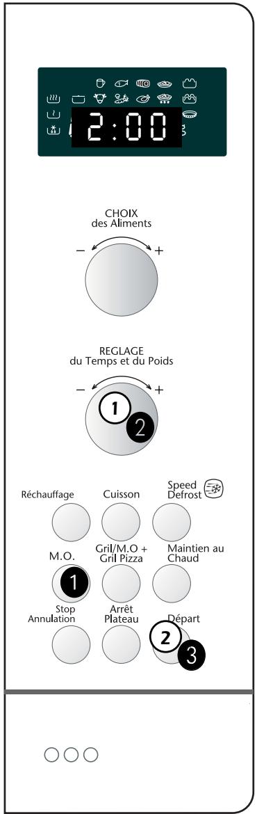 SAUTER SME630BF1 - Programmation par la touche M.O. - 1