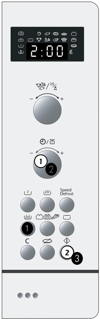 SAUTER SME630XI1 - Programming with the microwave key - 1