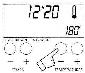 SAUTER 4881MP - Différer une cuisson d'une durée choisie pour qu'elle s'achève à l'heure souhaitée - 2